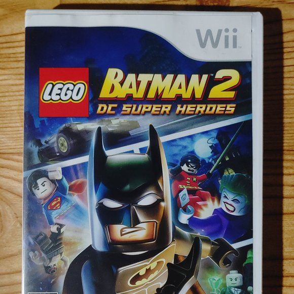 Lego Batman 2 DC Super Heroes Nintendo Wii Game (CIB) - Picture 1 of 5